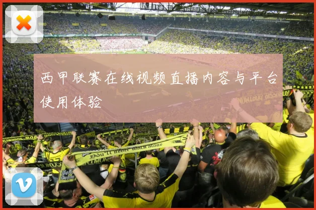 西甲联赛在线视频直播内容与平台使用体验